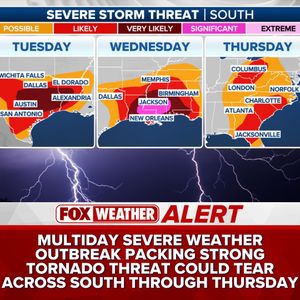 Image post by @foxweather on Instagram