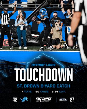 Image post by @Lions on Twitter