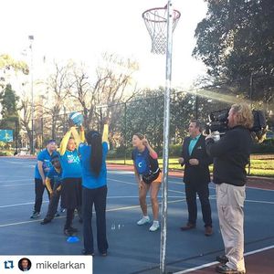 Image post by @netballaust on Instagram