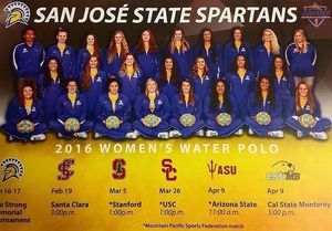 Image post by @sjsuwomenswaterpolo on Instagram