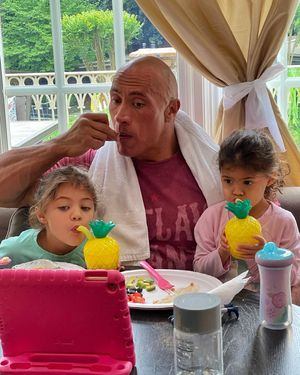 Image post by @therock on Instagram