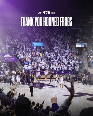 Image post by @TCUBasketball on Twitter