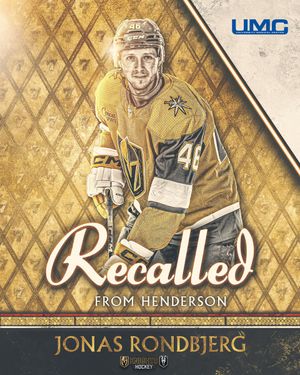 Image post by @GoldenKnights on Twitter
