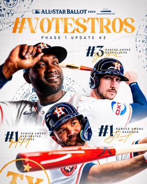 Image post by @astros on Twitter
