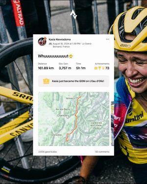 Image post by @strava on Instagram