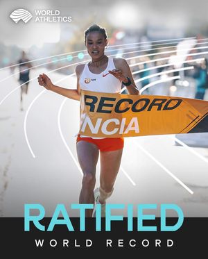 Image post by @worldathletics on Instagram