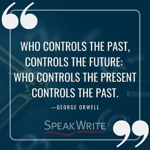 Image post by @speakwriteus on Instagram