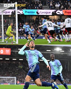 Image post by @BBCSport on Twitter
