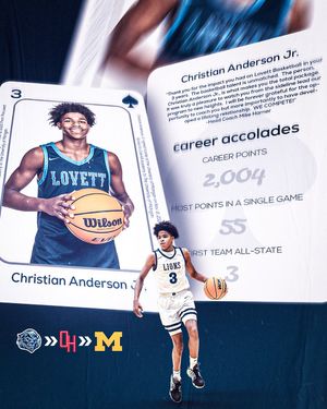 Image post by @lovettathletics on Twitter