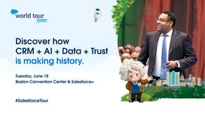 Image post by @salesforce on Twitter