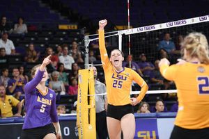 Image post by @lsuvolleyball on Instagram