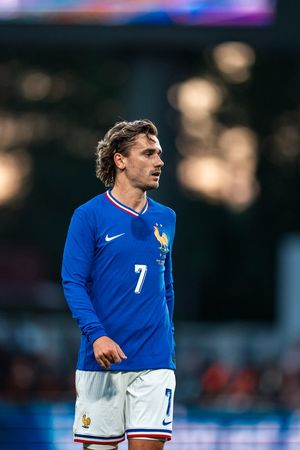 Image post by @equipedefrance on Twitter