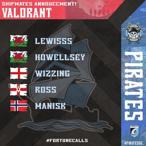 Image post by @PiratesEsportsGG on Facebook