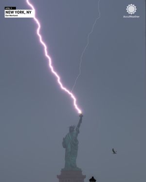 Image post by @accuweather on Instagram