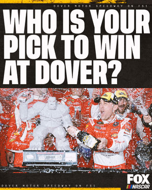 Image post by @nascaronfox on Instagram