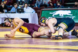 Image post by @umichwrestling on Instagram