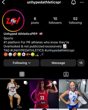 Image post by @unhypedathletics on Instagram