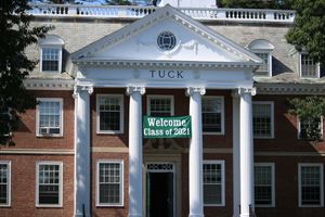 Image post by @tuckschool on Instagram
