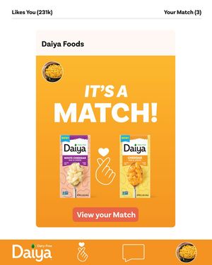 Image post by @daiyafoods on Instagram