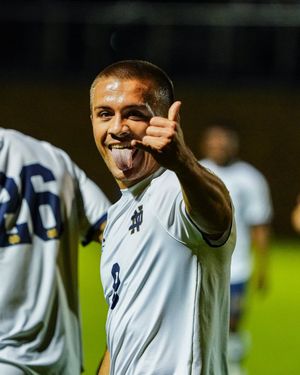 Image post by @NDMenSoccer on Twitter