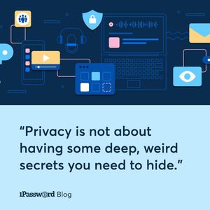 Image post by @1password on Instagram