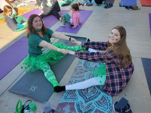 Image post by @yogapartylive on Instagram