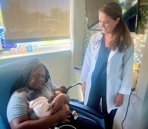 Image post by @ECUHealthChildrensHospital on Facebook