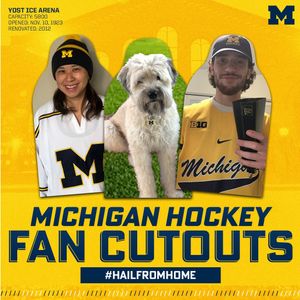 Image post by @umichhockey on Instagram