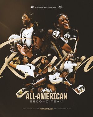 Image post by @purduevb on Instagram