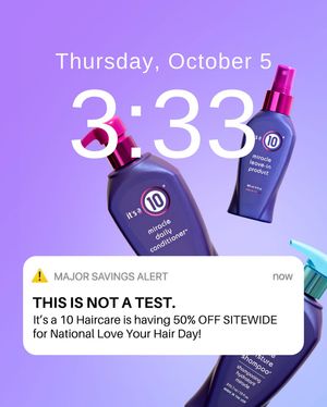 Image post by @itsa10haircare on Instagram
