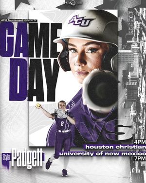 Image post by @ACU_Softball on Twitter