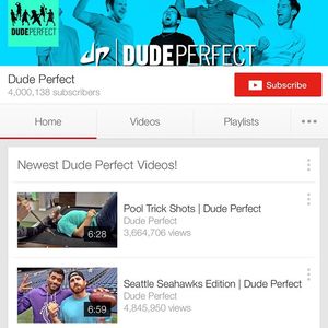 Image post by @dudeperfect on Instagram
