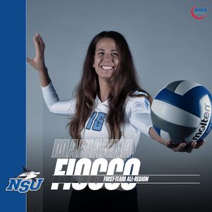 Image post by @nsu_vball on Instagram