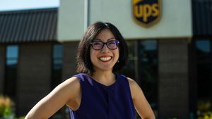 Image post by @UPS on Twitter