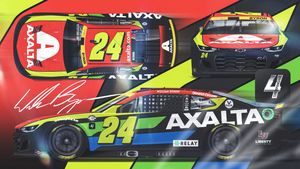 Image post by @NASCAR on Twitter