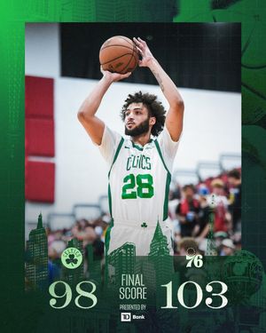 Image post by @celtics on Twitter