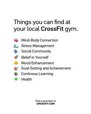 Image post by @crossfit on Instagram