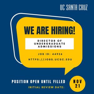 Image post by @ucscadmissions on Instagram