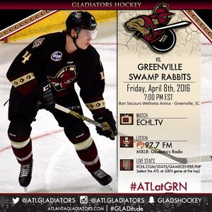 Image post by @atlgladiators on Instagram