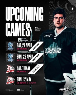 Image post by @brisbanelightninghockey on Instagram