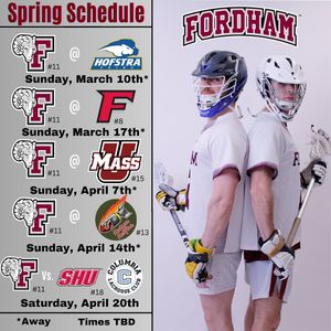 Image post by @fordhamlax on Instagram