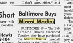 Image post by @marlins.history on Instagram
