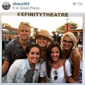 Image post by @xfinitytheatre on Instagram