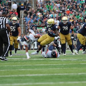 Image post by @ndfootball on Instagram