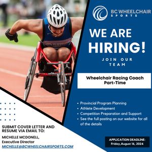 Image post by @bcwheelchairsports on Instagram