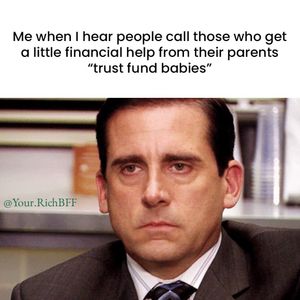 Image post by @your.richbff on Instagram