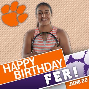 Image post by @clemsonwtennis on Instagram