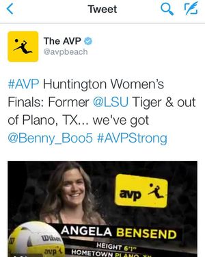 Image post by @lsuvolleyball on Instagram