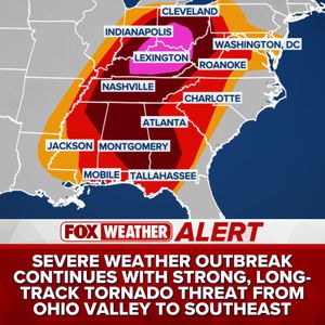Image post by @foxweather on Instagram