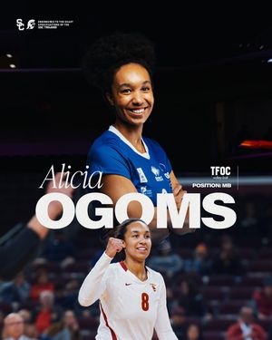 Image post by @uscwomensvolley on Instagram